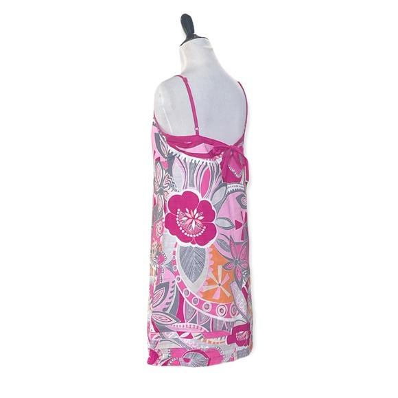 ROXY FLORAL BACK TIE DRESS **NWT** - Picture 4 of 13